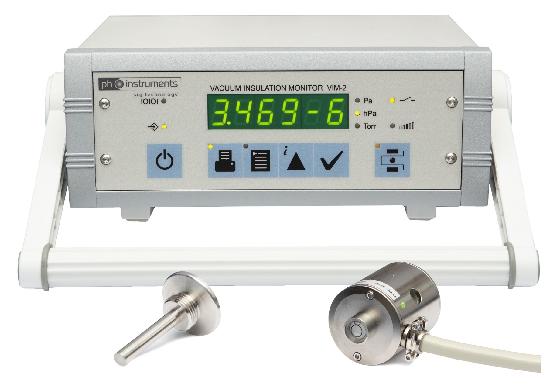 First Mobile Spinning Rotor Gauge SRG System digital vacuum gauge